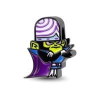 GNOCE Pendentif Charm Les Super Nanas Pendentif Bouton d'Or En Argent Sterling 925 Charms Pour Femmes Et Filles Bijoux à Offrir (Mojo Jojo)