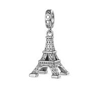 GNOCE Série Charms Villes - Charm Cathédrale De Cologne En Argent Sterling 925 Pour Femmes Et Filles, Bijoux à Offrir (Tour Eiffel)