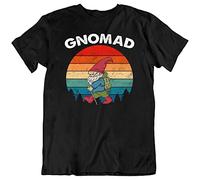 Gnomad Digital Nomad Dwarves Cartoon Family Vintage Short Sleeve T T-Shirts à Manches Courtes New(XX-Large)
