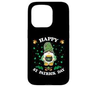 GNOME Amusant et Mignon Tenant Un Pot de pièces de Monnaie pour la Saint-Patrick Coque pour iPhone 15 Pro
