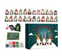 Gnome Art Craft Set Festive Countdown Decoration
