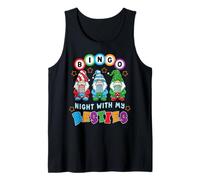 Gnome Bingo Night with My Bestie Gambling Gambler Gift Funny Débardeur