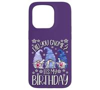 GNOME Birthday for Women Did You GNOME It`s My Birthday Coque pour iPhone 15 Pro