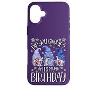 GNOME Birthday for Women Did You GNOME It`s My Birthday Coque pour iPhone 16 Plus