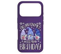 GNOME Birthday for Women Did You GNOME It`s My Birthday Coque pour iPhone 17 Pro