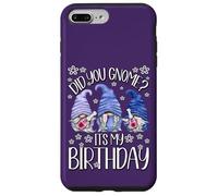 GNOME Birthday for Women Did You GNOME It`s My Birthday Coque pour iPhone 7 Plus/8 Plus