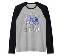 GNOME Birthday for Women Did You GNOME It`s My Birthday Manche Raglan
