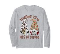 GNOME Coffee Cup Graphic for Women Who Loves Lots of Coffee Manche Longue