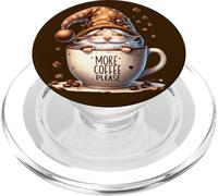 GNOME Coffee Mug with More Coffee Saying for Women at Work PopSockets PopGrip pour MagSafe
