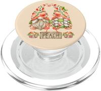 GNOME Couple Peachy Graphic for Summer Funny Peach Fruit PopSockets PopGrip pour MagSafe
