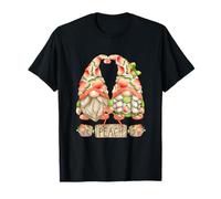 GNOME Couple Peachy Graphic for Summer Funny Peach Fruit T-Shirt