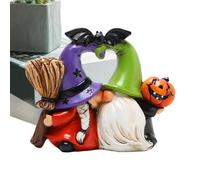 GNOME - Couple - Statue naine - Résine | Pelouse en plein air Ornements Statues Baiser Gnomes Décorations pour le jardin de la maison, qui donnent un charme et une sophistication indéniables à chaque
