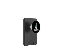 GNOME drôle Disant gnope Humour Minimaliste PopSockets PopWallet pour MagSafe