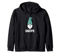 GNOME drôle Disant gnope Humour Minimaliste Sweat à Capuche