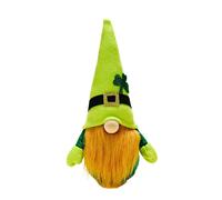 Gnome En Peluche Elfe Décorations Saint Patrick, Poupée Naine, Chapeau Vert Avec Shamrock Porte-Bonheur, Ornements Faits À La Main, Décoration De Fête De Bureau À Domicile