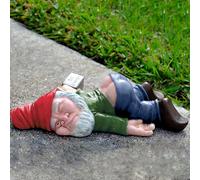 Gnome Garden Gnome,Outdoor Garden Gnome Statue,Garden Sculpture,GNOME Statue,Garden Ornaments for Indoor or Outdoor (Green)