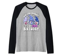 GNOME Graphic for Women Did You GNOME Its My 30th Birthday Manche Raglan