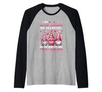 GNOME Je suis Doux, Adorable, Gentil, timide et Innocent, arrête de Rire Manche Raglan