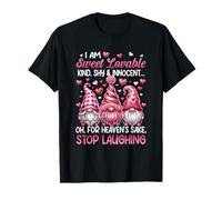 GNOME Je suis Doux, Adorable, Gentil, timide et Innocent, arrête de Rire T-Shirt