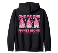 GNOME One Fights Alone Pink Women Health Sweat à Capuche