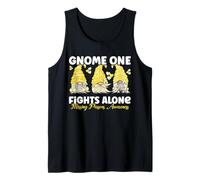 GNOME One Fights Alone Yellow Missing Persons Sensibilisation Débardeur
