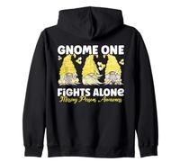 GNOME One Fights Alone Yellow Missing Persons Sensibilisation Sweat à Capuche