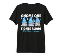 GNOME One se Bat Seul, Bleu Clair, Pro Choice T-Shirt Haut de Gamme