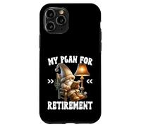 GNOME Plan for Retirement is Reading Books with My Gnomies Coque pour iPhone 11 Pro