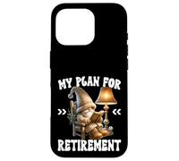 GNOME Plan for Retirement is Reading Books with My Gnomies Coque pour iPhone 16 Pro