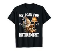 GNOME Plan for Retirement is Reading Books with My Gnomies T-Shirt