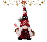 Gnome Sans Visage - Ornement de Bureau pour Affichage - Gnome À Capuche En Tricot Pour Noël - Pour Chambre D'étudiant Table À Manger Bibliothèque Manteau De Cheminée Table De Chevet Salon Chambre