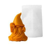 Gnome Silicone Mold - Candle Soap Mold, Resin Craft Moulds For Home, Decor | Medium Size | Gnome Dwarf Candle Soap Mold | Durable Food Grade Silicone, Easy Release Craft Mould, Resin Mold For Home Decor