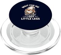 GNOME Wait for Me I Got Little Legs Humour Running Blague PopSockets PopGrip pour MagSafe