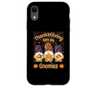Gnomes d'automne Amusants Feuilles d'automne Thanksgiving avec Mes Nains Coque pour iPhone XR