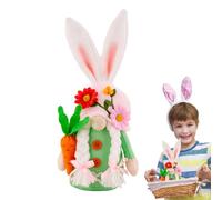 Gnomes de Pâques en peluche,Décorations de Pâques et colorées pour les fêtes | Figurines douces Gnomes de printemps pour bureau - Pour salle à manger séjour, chambre de vacances du Nouvel An famille