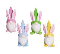 Gnomes de Pâques Poupée sans visage - Gnome de luxe sans visage | Décoration de Pâques sans visage avec Bunny, gnomes de Pâques, une poupée, une poupée sans visage ornements de Pâques pour écrivain