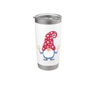 Gnomes du 4 juillet Gobelet isotherme en acier inoxydable double paroi