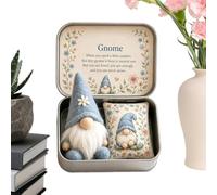 Gnomes En Peluche Décoration de Collection en Tissu avec Pochette dans une
