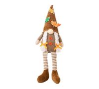 Gnomes en peluche d'Halloween - Décoration de poupée de tournesol flexible - GNOME Halloween - Décoration de sorcière pour la maison, l'automne, Thanksgiving, les vacances de Noël, le café, les amis
