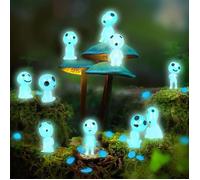 Gnomes figurines Princesse Mononoké esprits de la forêt esprits des arbres décoration anime (10 pièces)