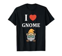 Gnomes funny Dwarf quote simple i love gnome T-Shirt