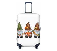 Gnomes In Autumn - Housses de protection élastiques pour valises de 45 à 81 cm, Noir, G