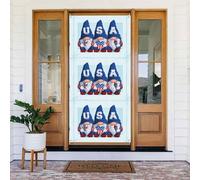 Gnomes mignons aux États-Unis pour portes décoratives, décoration de bannière de porte intérieure et extérieure, printemps, été, automne, hiver, Halloween, décorations de Noël