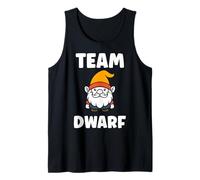 Gnomes minimalist gnome funny quote simple team dwarf Débardeur