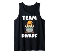 Gnomes minimalist gnome funny quote simple team dwarf Débardeur