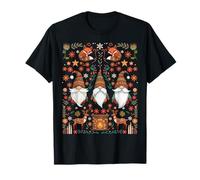 Gnomes Nordic Hygge Folk Art Scandinave Noël T-Shirt