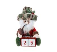 Gnomes pratiques compte à rebours de noël calendrier Yuletide Gnomes calendrier de l ' ornement noël en peluche comptes à rebours
