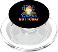 Gnope Not Today GNOME Jardin PopSockets PopGrip pour MagSafe