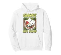 Gnope Note Today Funny GNOME Sweat à Capuche