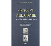 Gnose et philosophie: Etudes en hommage à Pierre Hadot